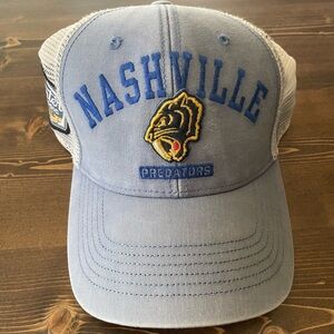 Nashville Predators Hockey Team Embroidered Hat
